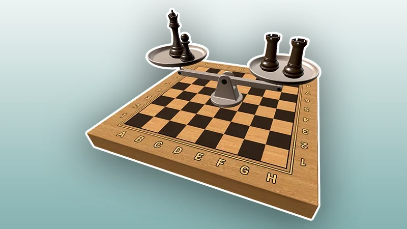 Value of pieces
